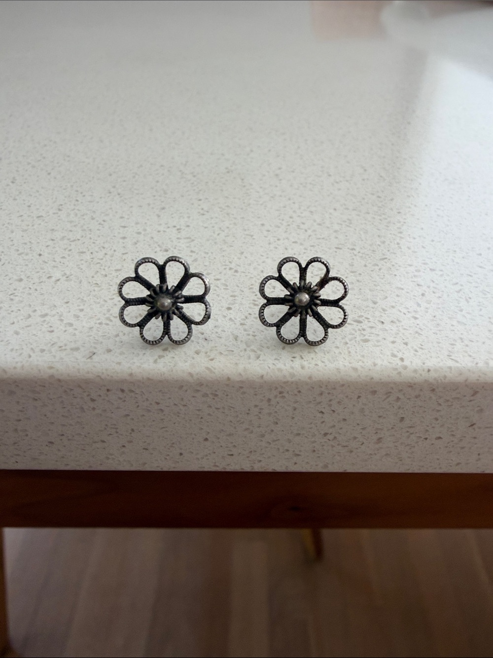 🌸 VINTAGE floral earrings